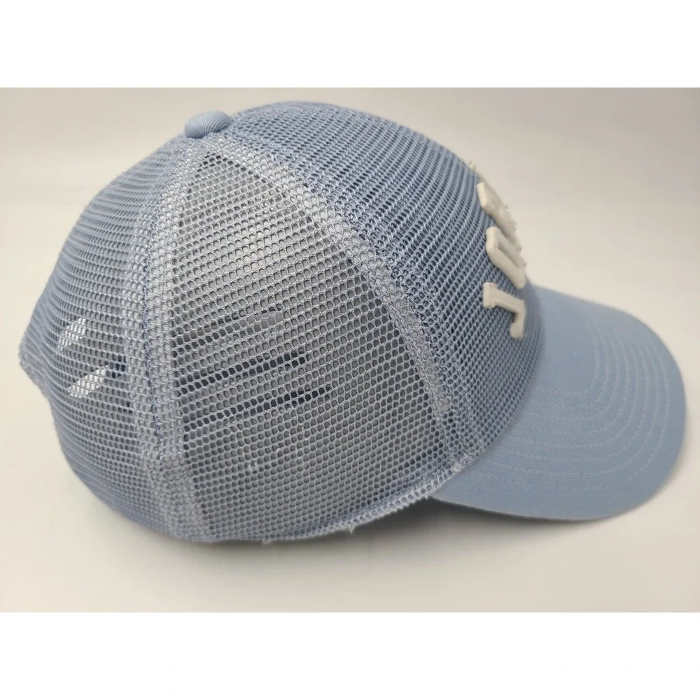 Air Jordan Jumpman‎ S-M Full Mesh Trucker Snapback Hat Cap Basketball Blue White
